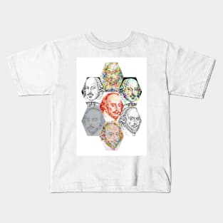 SEVEN TIMES WILLIAM SHAKESPEARE .1 Kids T-Shirt